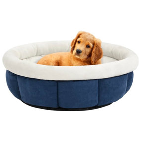 Berkfield Dog Bed 59x59x24 cm Blue
