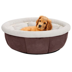 Berkfield Dog Bed 59x59x24 cm Brown