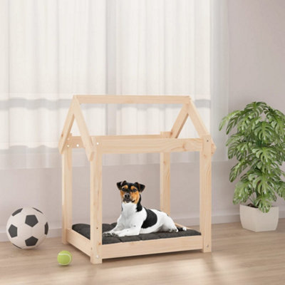Berkfield Dog Bed 61x50x70 cm Solid Wood Pine Price Comparisons | Compare The Build