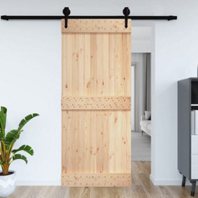 Berkfield Door NARVIK 100x210 cm Solid Wood Pine