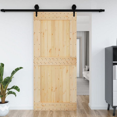 Berkfield Door NARVIK 100x210 cm Solid Wood Pine