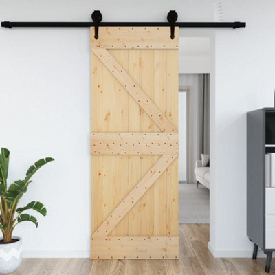 Berkfield Door NARVIK 85x210 cm Solid Wood Pine