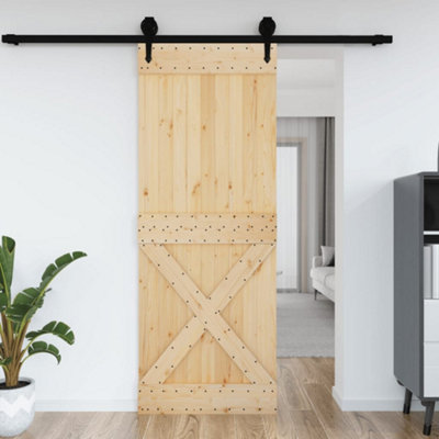 Berkfield Door NARVIK 85x210 cm Solid Wood Pine