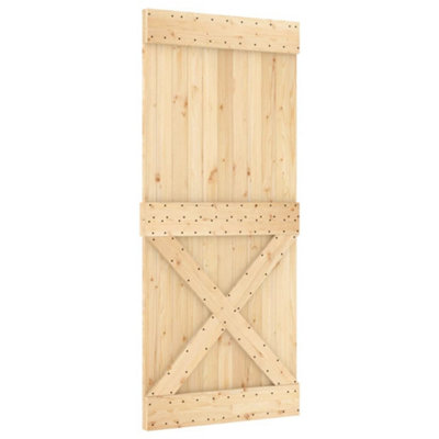 Berkfield Door NARVIK 90x210 cm Solid Wood Pine