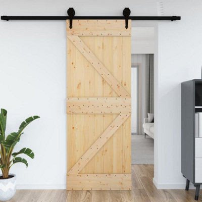 Berkfield Door NARVIK 95x210 cm Solid Wood Pine