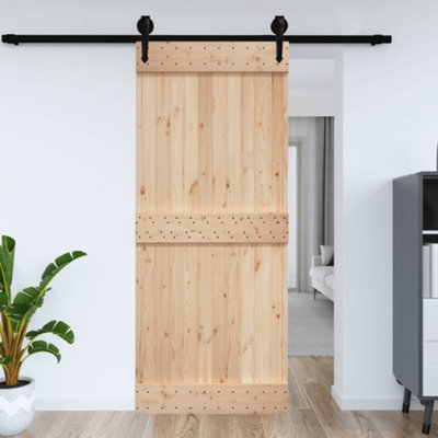 Berkfield Door NARVIK 95x210 cm Solid Wood Pine