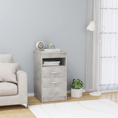 Concrete grey deals chest of drawers