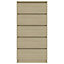Berkfield Drawer Sideboard Sonoma Oak 60x35x121 cm Engineered Wood