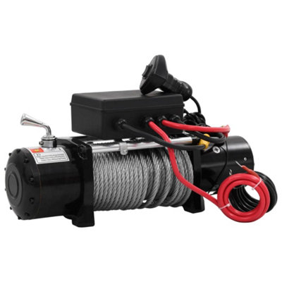 Berkfield Electric Winch 12 V 13000 lbs