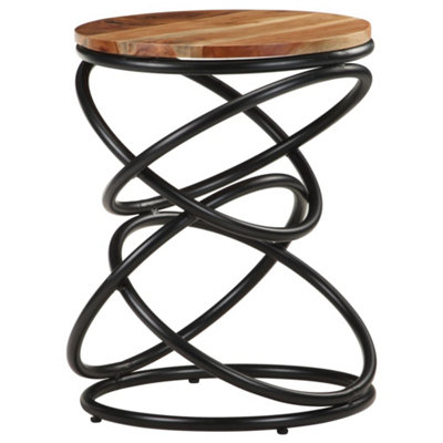 Berkfield End Table 40x40x52 cm Solid Acacia Wood