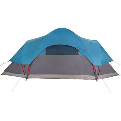 Berkfield Family Tent Dome 9-Person Blue Waterproof