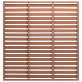 Berkfield Fence Panel WPC 180x180 cm Brown