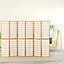 Berkfield Folding 6-Panel Room Divider Japanese Style 240x170 cm