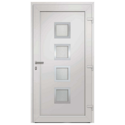 Berkfield Front Door White 108x200 cm