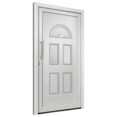 Berkfield Front Door White 88x208 cm