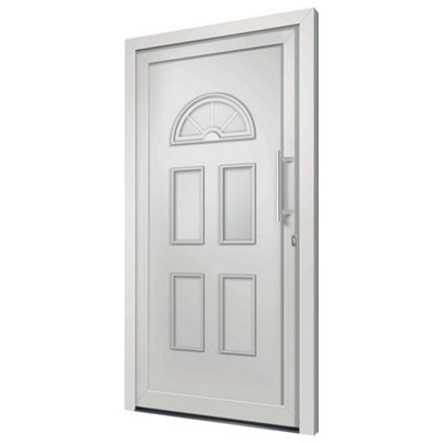 Berkfield Front Door White 98x198 cm