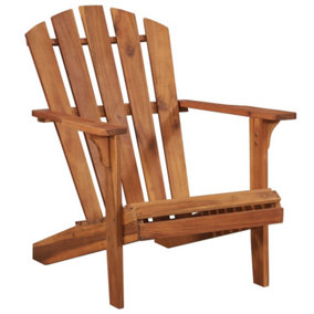 Berkfield Garden Adirondack Chair Solid Acacia Wood