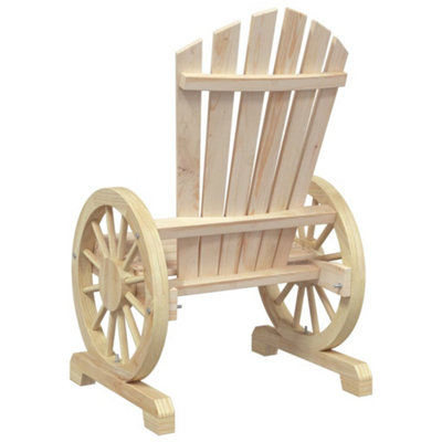 Berkfield Garden Adirondack Chair Solid Wood Fir