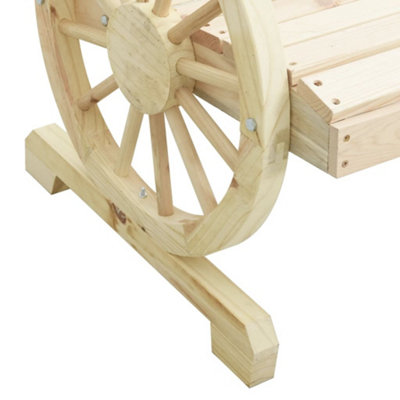 Berkfield Garden Adirondack Chair Solid Wood Fir