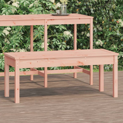 Berkfield Garden Bench 109x44x45 cm Solid Wood Douglas