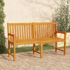 Berkfield Garden Bench 150 cm Solid Acacia Wood