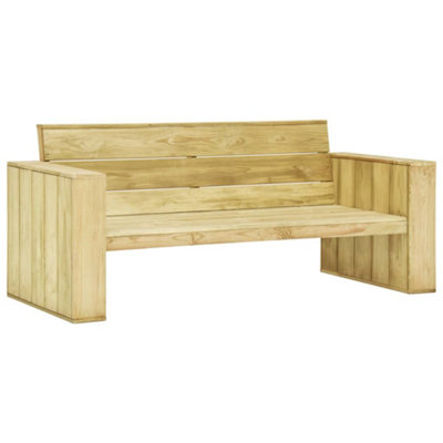 Berkfield Garden Bench 179 cm Impregnated Pinewood