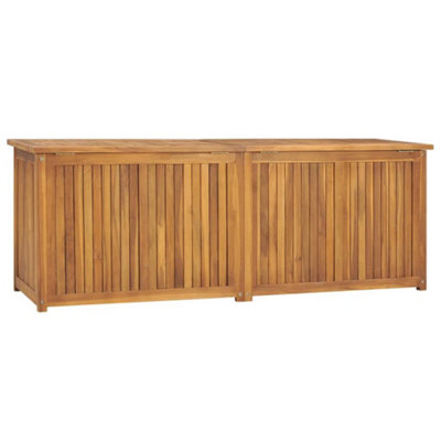 Berkfield Garden Box 150x50x55 cm Solid Wood Teak