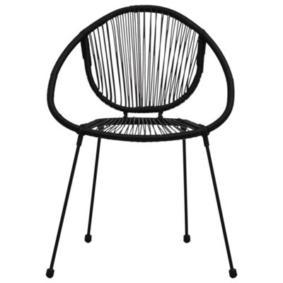 Pvc discount garden chairs