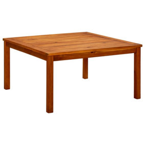 Berkfield Garden Coffee Table 85x85x45 cm Solid Acacia Wood