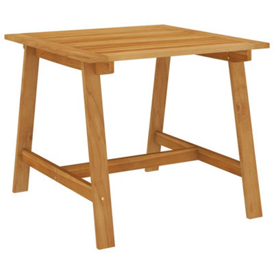 Buy Berkfield Garden Dining Table 88x88x74 cm Solid Acacia Wood | DIY ...