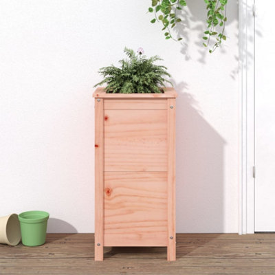 Berkfield Garden Planter 40x40x78 cm Solid Wood Douglas