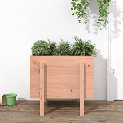 Berkfield Garden Planter 62x50x57 cm Solid Wood Douglas