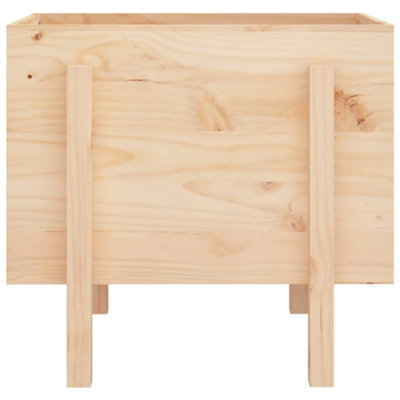 Berkfield Garden Planter 62x50x57 cm Solid Wood Pine