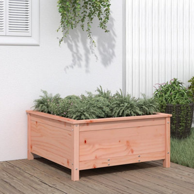 Berkfield Garden Planter 82.5x82.5x39 cm Solid Wood Douglas