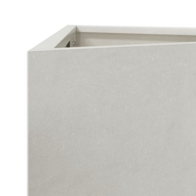 Berkfield Garden Planter Triangular 40x34.5x70 cm Stainless Steel