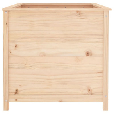 Berkfield Garden Raised Bed 119.5x82.5x78 cm Solid Wood Pine