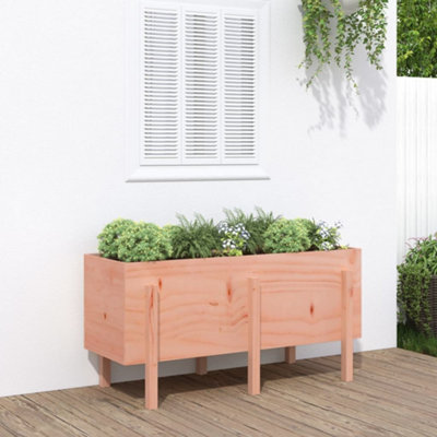 Berkfield Garden Raised Bed 121x50x57 cm Solid Wood Douglas