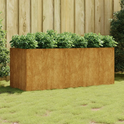 Berkfield Garden Raised Bed 200x80x80 cm Corten Steel