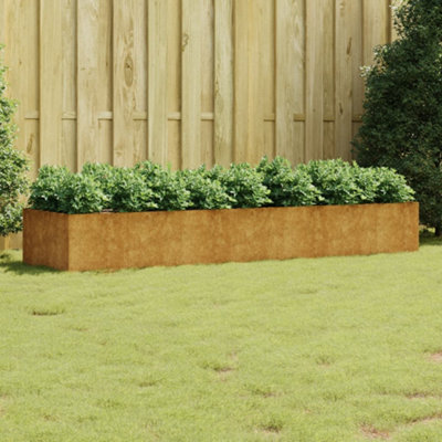 Berkfield Garden Raised Bed 280x80x40 cm Corten Steel