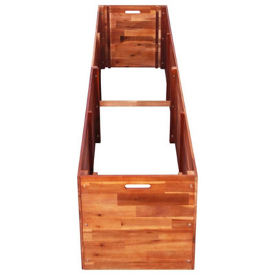Garden Raised Bed Acacia Wood 29.9