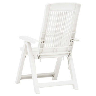 Plastic outdoor deals reclining chairs