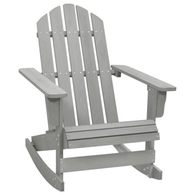 Wooden garden rocking online chair