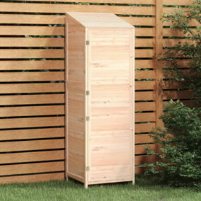 Berkfield Garden Shed 55x52x174.5 cm Solid Wood Fir