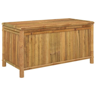 Berkfield Garden Storage Box 110x52x55cm Bamboo