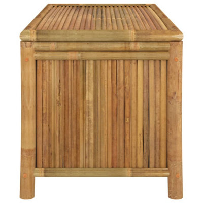 Berkfield Garden Storage Box 110x52x55cm Bamboo
