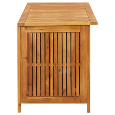 Berkfield Garden Storage Box 113x50x58 cm Solid Acacia Wood