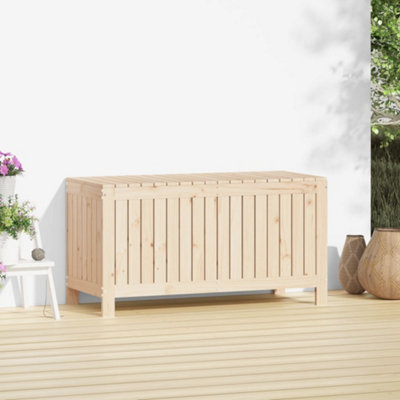 Berkfield Garden Storage Box 115x49x60 cm Solid Wood Pine