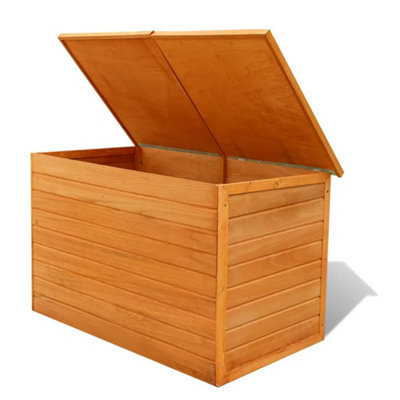 Berkfield Garden Storage Box 126x72x72 cm Wood