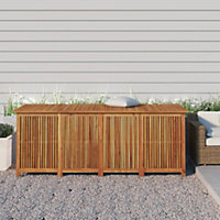 Berkfield Garden Storage Box 200x80x75 cm Solid Wood Acacia