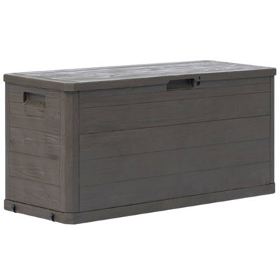 Berkfield Garden Storage Box 280 L Brown